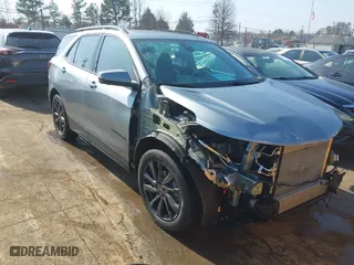 2024 Chevrolet Equinox RS with VIN 3GNAXMEG9RS111320, listed as a IAAI auction lot 41517629 with 59,174 mi miles. Bid and sale history available at carsss.com. Image 1.