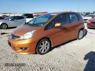 2010 Honda Fit Sport with VIN JHMGE8H44AS003221, listed as a Copart auction lot 74518594 with 144,447 mi miles and Salvage title. Bid and sale history available at DreamBid. Image 1.