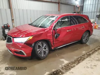 2020 Acura MDX w/Technology Pkg with VIN 5J8YD4H5XLL056644, listed as a Copart auction lot 53098925 with 28,013 mi miles and Salvage Title. Bid and sale history available at carsss.com. Image 1.