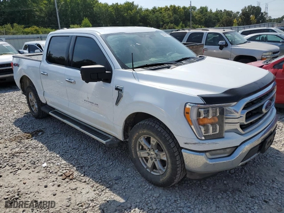 2022 Ford F-150 XL with VIN 1FTFW1E56NFB50038, listed as a Copart auction lot 66968164 with 56,474 mi miles and Salvage Title. Bid and sale history available at carsss.com. Image 4.