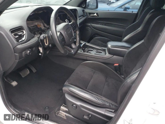 2021 Dodge Durango SRT Hellcat with VIN 1C4SDJH91MC643550, listed as a Copart auction lot 40471144 with Not provided miles and Non repairable. Bid and sale history available at DreamBid. Image 7.