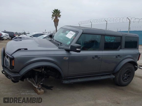 2023 Ford Bronco with VIN 1FMEE5DP6PLB44068, listed as a IAAI auction lot 42034403 with 5,858 mi miles and . Bid and sale history available at DreamBid. Image 15.