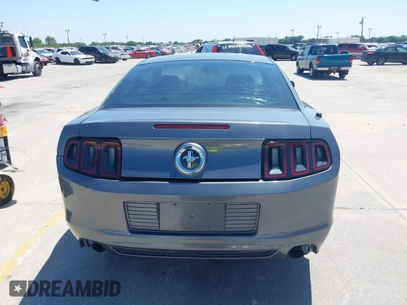 2014 Ford Mustang V6 with VIN 1ZVBP8AM4E5291307, listed as a IAAI auction lot 42026370 with 76,084 mi miles. Bid and sale history available at carsss.com. Image 16.