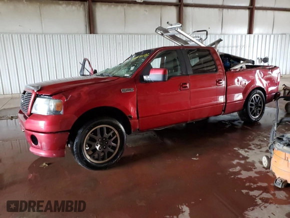 2008 Ford F-150 XL with VIN 1FTRW12W68KB29292, listed as a Copart auction lot 54947485 with Not provided miles and Clean title. Bid and sale history available at DreamBid. Image 1.