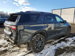 2019 Chevrolet Traverse RS with VIN 1GNEVJKW9KJ252218, listed as a Copart auction lot 41497125 with 56,342 mi miles and Salvage Title. Bid and sale history available at carsss.com. Image 3.