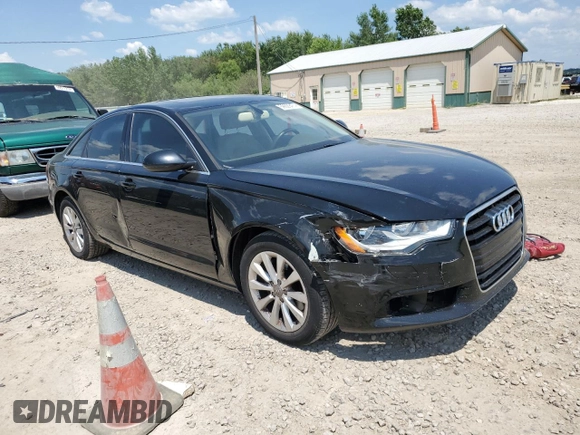 2013 Audi A6 2.0T Premium with VIN WAUCFAFC4DN005081, listed as a Copart auction lot 59929474 with 112,357 mi miles and Salvage Title. Bid and sale history available at carsss.com. Image 4.
