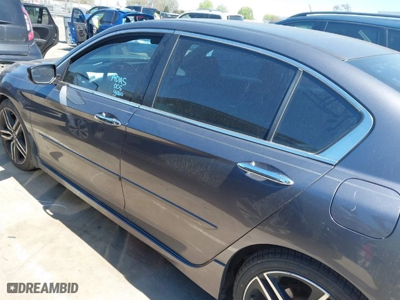 2016 Honda Accord Sedan Sport with VIN 1HGCR2F59GA058518, listed as a IAAI auction lot 41858731 with 173,539 mi miles. Bid and sale history available at carsss.com. Image 14.
