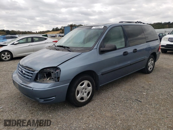 2005 Ford Freestar SE с VIN 2FMZA51615BA67146, выставлен на аукционе Copart как лот 71000634 с пробегом 84 096 миль миль и Списание • Salvage title. История ставок и продаж доступна на DreamBid. Изображение 1.