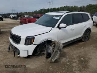 2025 Kia Telluride EX X-Line z VIN 5XYP3DGC6SG574239, wystawiony jako Copart lot #45195725 z przebiegiem 2 362 mil mil oraz Szkoda całkowita • Salvage title. Historia ofert i sprzedaży dostępna na DreamBid. Obrazek 1.