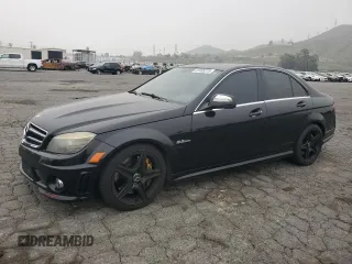 2009 Mercedes-Benz C 63 AMG with VIN WDDGF77X79F272909, listed as a Copart auction lot 53105275 with 164,283 mi miles and Clean Title. Bid and sale history available at DreamBid. Image 1.