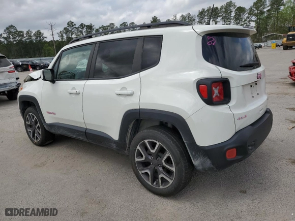 2018 Jeep Renegade Latitude with VIN ZACCJBBB9JPG82389, listed as a Copart auction lot 51521285 with 86,730 mi miles and Salvage Title. Bid and sale history available at carsss.com. Image 2.