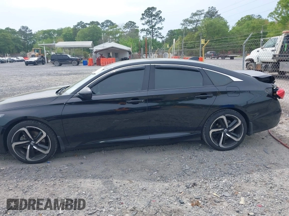2019 Honda Accord Sport with VIN 1HGCV1F33KA158689, listed as a IAAI auction lot 41967106 with 64,623 mi miles and . Bid and sale history available at DreamBid. Image 14.