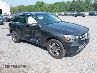 2020 Mercedes-Benz GLC 300 z VIN WDC0G8EB5LF689372, wystawiony jako IAAI lot #42461462 z przebiegiem 51 983 mil mil oraz . Historia ofert i sprzedaży dostępna na DreamBid. Obrazek 1.