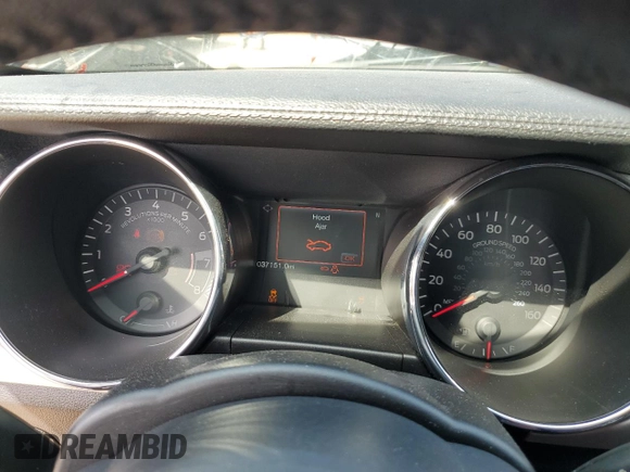 2016 Ford Mustang GT with VIN 1FA6P8CF2G5270824, listed as a Copart auction lot 49401265 with 37,151 mi miles and Salvage Title. Bid and sale history available at carsss.com. Image 9.
