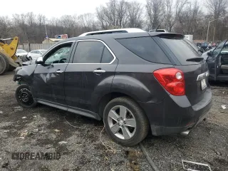 2013 Chevrolet Equinox LTZ with VIN 2GNFLFE31D6127643, listed as a Copart auction lot 79239844 with 130,757 mi miles and Salvage Title. Bid and sale history available at carsss.com. Image 2.