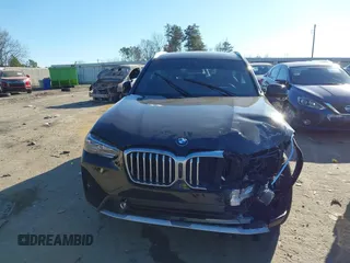 2024 BMW X3 sDrive30i with VIN WBX47DP08RN262166, listed as a IAAI auction lot 41195948 with Not Provided miles and . Bid and sale history available at DreamBid. Image 12.