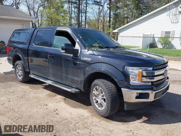 2019 Ford F-150 XL with VIN 1FTEW1E57KFB26841, listed as a IAAI auction lot 42097395 with 83,072 mi miles and . Bid and sale history available at DreamBid. Image 1.