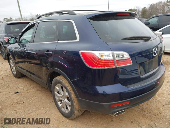 2012 Mazda CX-9 Touring with VIN JM3TB2CA3C0363847, listed as a IAAI auction lot 41536598 with 176,230 mi miles and . Bid and sale history available at carsss.com. Image 3.