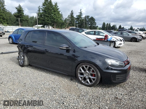 2013 Volkswagen GTI Driver's Edition с VIN WVWHV7AJ7DW126184, выставлен на аукционе Copart как лот 61781315 с пробегом 123 537 миль миль и Списание • Salvage title. История ставок и продаж доступна на DreamBid. Изображение 4.