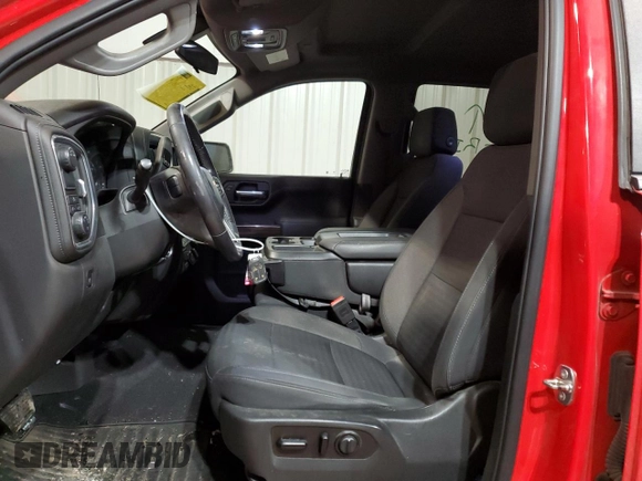 2020 Chevrolet Silverado 1500 LT with VIN 3GCPWCED0LG267262, listed as a Copart auction lot 45752815 with 106,765 mi miles and Salvage Title. Bid and sale history available at carsss.com. Image 7.