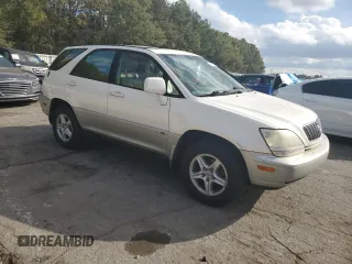 2001 Lexus RX 300 with VIN JTJGF10UX10093095, listed as a Copart auction lot 79844804 with 159,540 mi miles and Salvage Title. Bid and sale history available at carsss.com. Image 4.