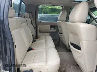 2004 Ford F-150 XLT with VIN 1FTPW14574KB96621, listed as a Copart auction lot 61137655 with 220,659 mi miles and Salvage title. Bid and sale history available at DreamBid. Image 10.