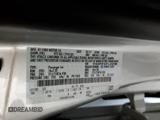 2015 Ford Focus SE with VIN 1FADP3F20FL232196, listed as a Copart auction lot 64829835 with 31,294 mi miles and Salvage title. Bid and sale history available at DreamBid. Image 13.
