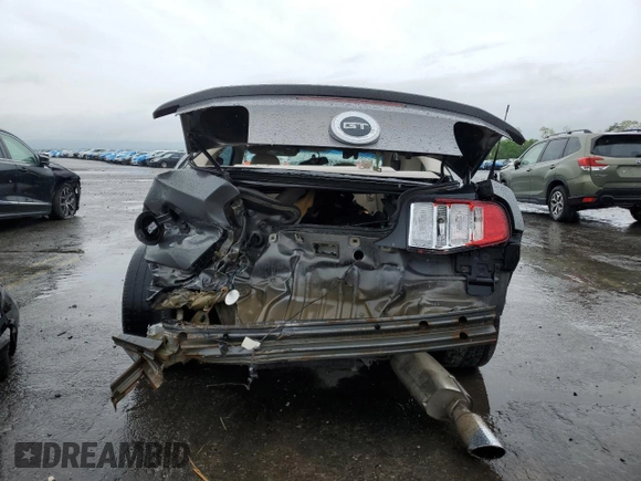 2011 Ford Mustang GT with VIN 1ZVBP8CF4B5130286, listed as a Copart auction lot 56503785 with Not provided miles and Salvage title. Bid and sale history available at DreamBid. Image 6.