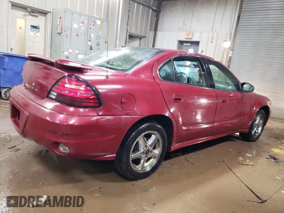 2004 Pontiac Grand Am SE1 with VIN 1G2NF52E64M612104, listed as a Copart auction lot 44439295 with 184,418 mi miles and Salvage Title. Bid and sale history available at carsss.com. Image 3.