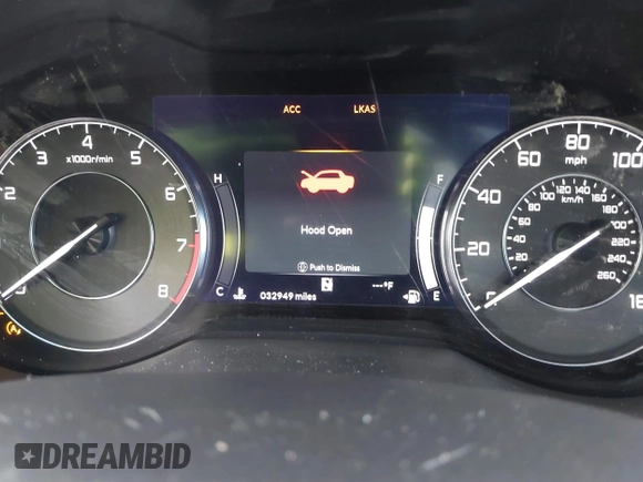 2021 Acura RDX with VIN 5J8TC2H32ML042805, listed as a IAAI auction lot 41183143 with 32,949 mi miles and . Bid and sale history available at DreamBid. Image 7.