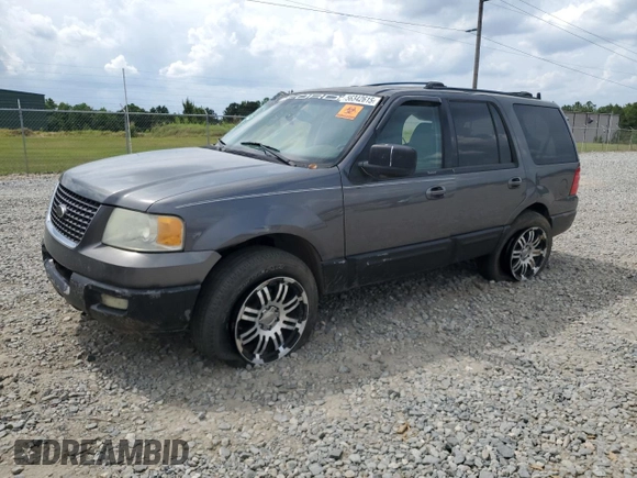 2003 Ford Expedition XLT Value with VIN 1FMPU16W83LB22950, listed as a Copart auction lot 56342615 with 195,566 mi miles and Salvage title. Bid and sale history available at DreamBid. Image 1.