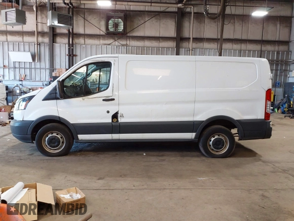2015 Ford Transit Cargo with VIN 1FTNE1ZM8FKB17731, listed as a IAAI auction lot 42351353 with 74,489 mi miles and . Bid and sale history available at DreamBid. Image 14.
