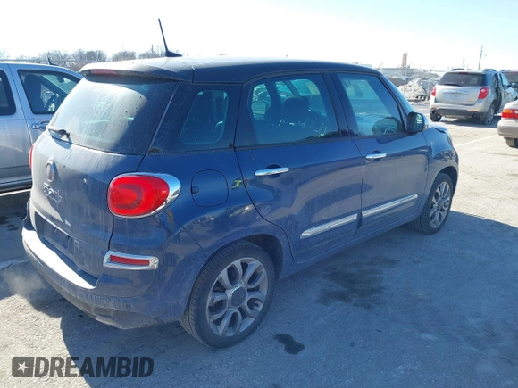 2020 FIAT 500L with VIN ZFBNFACHXLZ042819, listed as a IAAI auction lot 41442734 with 112,406 mi miles and . Bid and sale history available at DreamBid. Image 4.