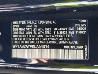2019 Porsche Cayenne S z VIN WP1AB2AY9KDA64014, wystawiony jako IAAI lot #42294005 z przebiegiem Nie podano mil oraz . Historia ofert i sprzedaży dostępna na DreamBid. Obrazek 9.