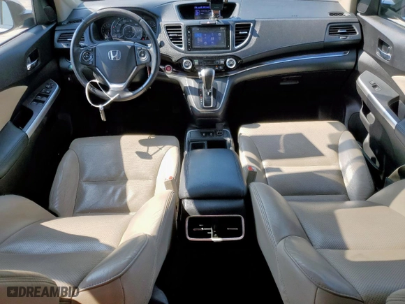 2016 Honda CR-V EX-L with VIN 5J6RM4H78GL138991, listed as a Copart auction lot 53496645 with 130,131 mi miles and Salvage Title. Bid and sale history available at carsss.com. Image 8.