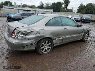 2004 Mercedes-Benz CLK-Class 3.2L with VIN WDBTJ65J64F096605, listed as a Copart auction lot 73535764 with 138,160 mi miles and Salvage Title. Bid and sale history available at carsss.com. Image 3.