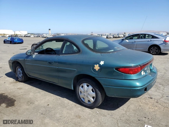 1998 Ford Escort ZX2 "Cool" with VIN 3FAKP1132WR197691, listed as a Copart auction lot 59060274 with 135,302 mi miles and Non Repairable. Bid and sale history available at carsss.com. Image 2.