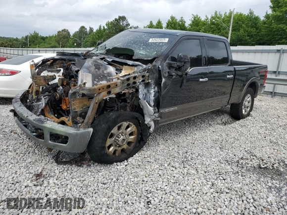 2017 Ford F-250 Lariat z VIN 1FT7W2BT6HEF05491, wystawiony jako Copart lot #54422025 z przebiegiem Nie podano mil oraz Szkoda całkowita • Salvage title. Historia ofert i sprzedaży dostępna na DreamBid. Obrazek 1.
