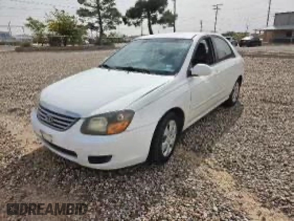 2009 Kia Spectra EX with VIN KNAFE221395611215, listed as a Copart auction lot 80164254 with 135,783 mi miles and Clean Title. Bid and sale history available at carsss.com. Image 2.