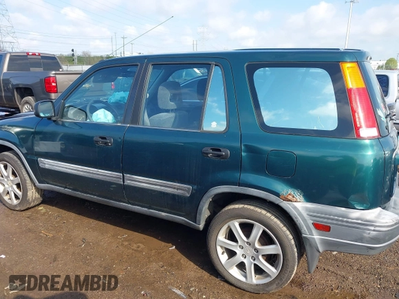 1999 Honda CR-V LX with VIN JHLRD1847XC049104, listed as a IAAI auction lot 42002338 with 213,503 mi miles. Bid and sale history available at carsss.com. Image 14.