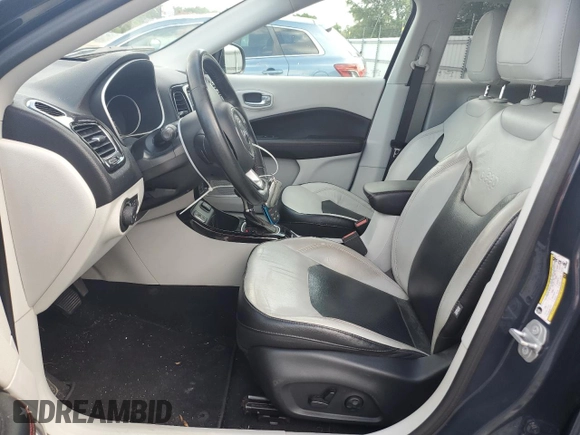 2018 Jeep Compass Limited with VIN 3C4NJCCB1JT488736, listed as a Copart auction lot 51573935 with 69,498 mi miles and Salvage Title. Bid and sale history available at carsss.com. Image 7.