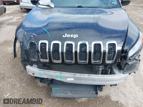 2017 Jeep Cherokee Limited with VIN 1C4PJMDS2HW606827, listed as a IAAI auction lot 42037856 with 89,477 mi miles. Bid and sale history available at carsss.com. Image 12.
