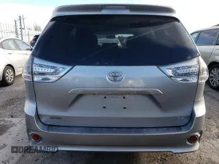 2012 Toyota Sienna SE with VIN 5TDXK3DC8CS209938, listed as a Copart auction lot 49187275 with 120,066 mi miles and Salvage Title. Bid and sale history available at carsss.com. Image 6.