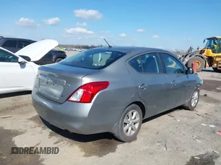 2012 Nissan Versa SL with VIN 3N1CN7AP6CL932748, listed as a IAAI auction lot 41532452 with 110,881 mi miles. Bid and sale history available at carsss.com. Image 4.