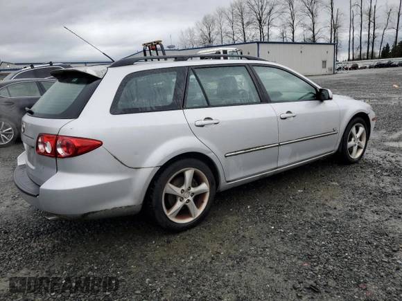 2005 Mazda 6 Sport S with VIN 1YVHP82D055M20066, listed as a Copart auction lot 47502445 with 150,543 mi miles and Clean Title. Bid and sale history available at DreamBid. Image 3.