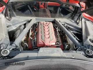 2021 Chevrolet Corvette 3LT with VIN 1G1YC2D42M5105403, listed as a Copart auction lot 43634015 with 25,635 mi miles and Salvage Title. Bid and sale history available at carsss.com. Image 11.