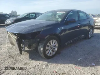 2018 Kia Optima LX z VIN 5XXGT4L31JG274276, wystawiony jako Copart lot #54898355 z przebiegiem Nie podano mil oraz Szkoda całkowita • Salvage title. Historia ofert i sprzedaży dostępna na DreamBid. Obrazek 1.