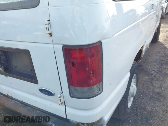 2008 Ford Econoline Cargo Commercial with VIN 1FTNE24L08DA50635, listed as a IAAI auction lot 41784919 with 90,975 mi miles and . Bid and sale history available at DreamBid. Image 6.