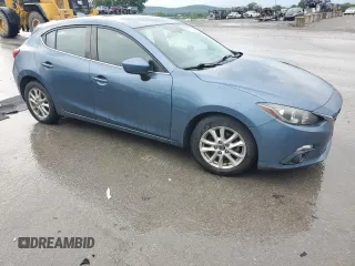 2015 Mazda 3 i Grand Touring with VIN JM1BM1M77F1242152, listed as a Copart auction lot 58266045 with 81,503 mi miles and Salvage title. Bid and sale history available at DreamBid. Image 4.