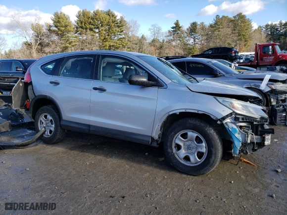 2016 Honda CR-V LX with VIN 5J6RM4H35GL008048, listed as a Copart auction lot 43735065 with 103,267 mi miles and Salvage Title. Bid and sale history available at carsss.com. Image 4.